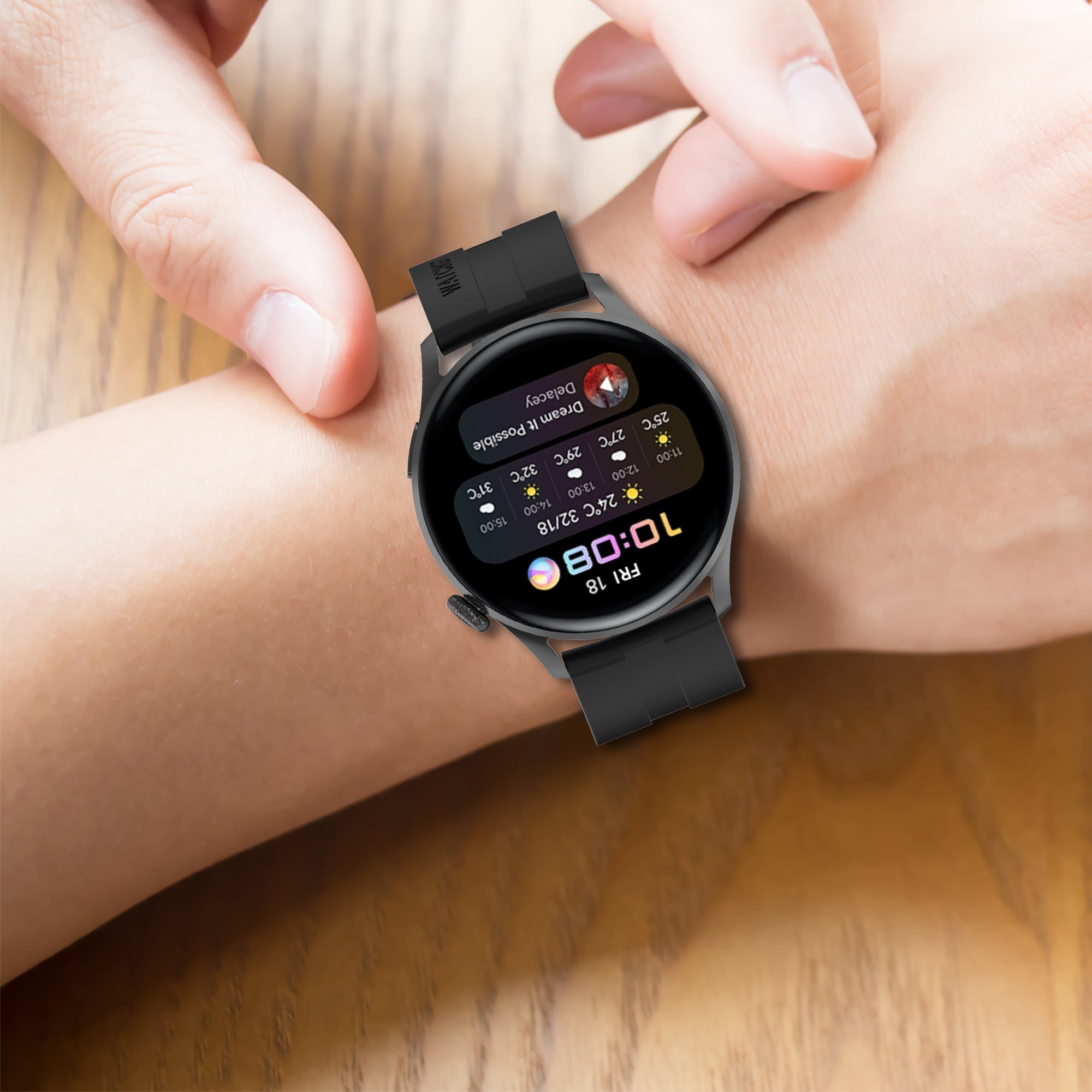 Replacement Silicone Adjustable Watch Band Strap 22mm for Huawei Watch 3 Watch 3 Pro Watch GT 2 46mm Watch Buds Replacement Silicone Adjustable Watch Band Strap 22mm for Huawei Watch 3 Watch 3 Pro Watch GT 2 46mm Watch Buds